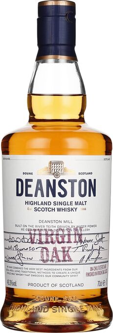 Drankdozijn Deanston virgin oak 70cl aanbieding