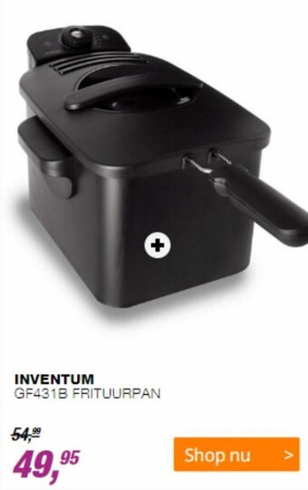 EP Inventum GF431B frituurpan aanbieding