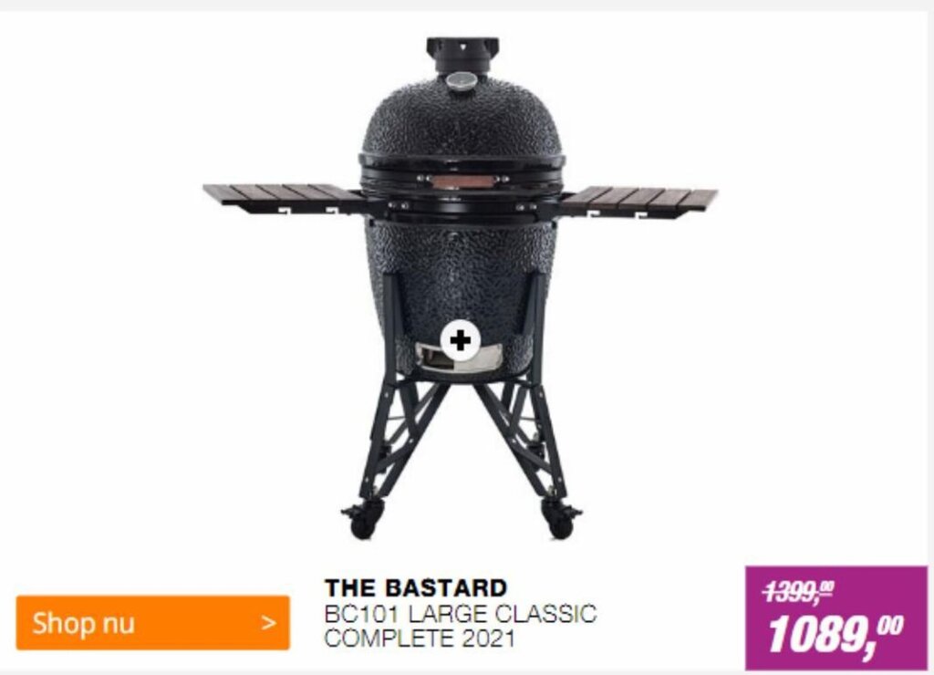 The bastard BC101 large classic complete 2021 aanbieding bij EP