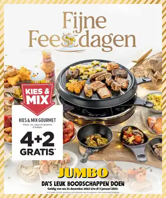 Jumbo Kies & mix gourmet 6 bakjes aanbieding