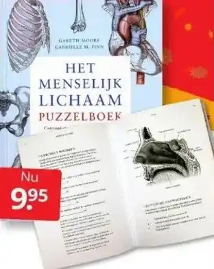 Boekenvoordeel Het menselijk lichaam puzzelboek aanbieding