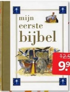 Boekenvoordeel Mijn eerste bijbel aanbieding