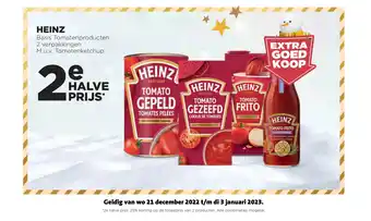 Jumbo Heinz Basic Tomatenproducten 2 verpakkingen aanbieding