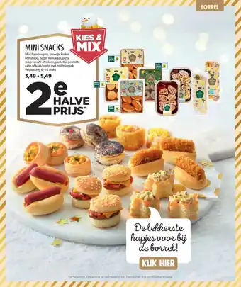 Jumbo Mini Snacks 6-10 stuks aanbieding