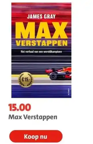 Bruna Max verstappen aanbieding