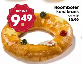 Boon`s Markt Roomboter kerstkrans aanbieding