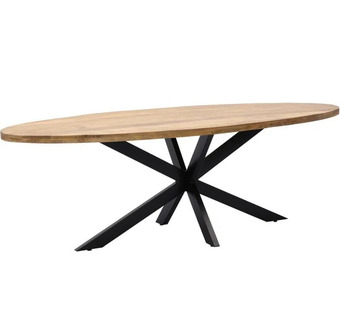 Budget Home Store Eettafel rico ovaal aanbieding