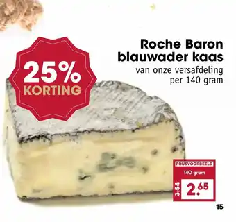 Boon`s Markt Roche baron blauwader kaas aanbieding