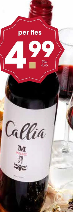 MCD Supermarkt Callia malbec aanbieding