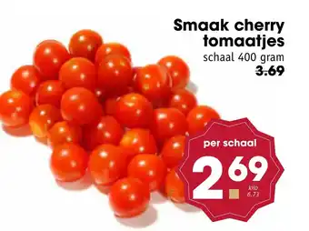 MCD Supermarkt Smaak cherry tomaatjes aanbieding