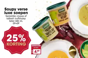 MCD Supermarkt Soupy verse luxe soepen aanbieding