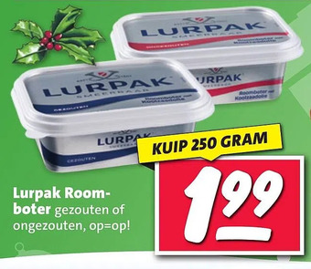 Nettorama Lurpak roomboter aanbieding