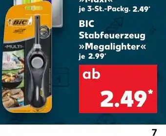 Kaufland DE BIC Stabfeuerzeug Megalighter aanbieding