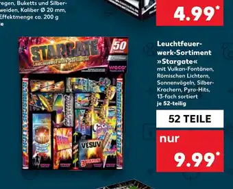 Kaufland DE Leuchtfeuer-werk-Sortiment Stargate 52 teile aanbieding