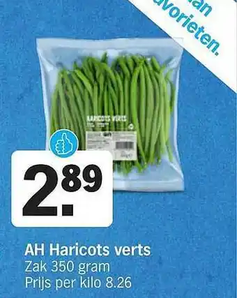 Albert Heijn Ah haricots verts aanbieding