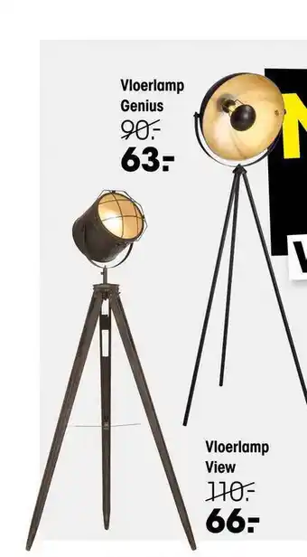 Kwantum Vloerlamp genius of vloerlamp view aanbieding