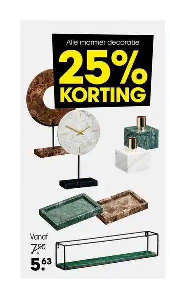 Kwantum Alle marmer decoratie aanbieding