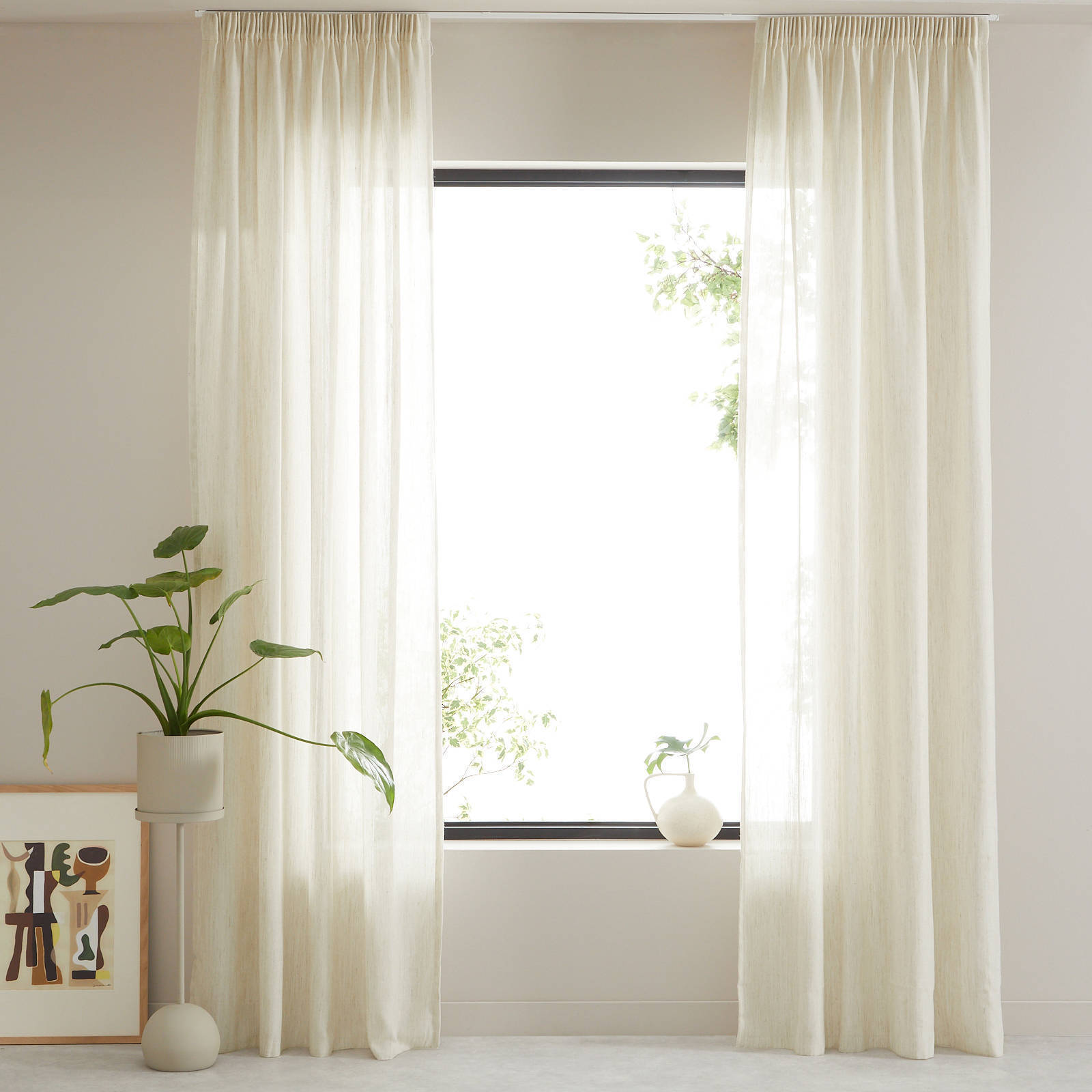 Wehkamp home vitrage kant en klaar flaxy (per s aanbieding bij Wehkamp