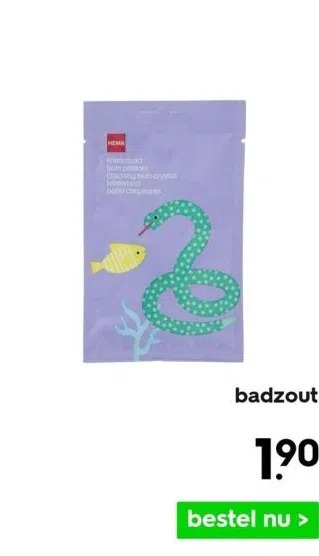 HEMA Badzout aanbieding