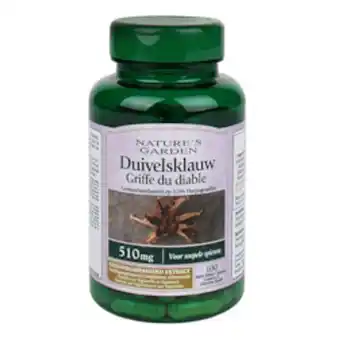 Holland & Barrett Natures garden nature's garden duivelsklauw, 510mg (100 capsules) aanbieding