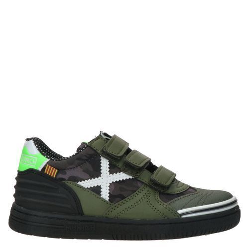Munich sneaker, sneakers, jongen, maat 35, groen aanbieding bij  Schoenmaatjes