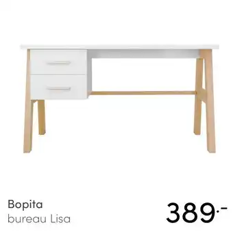 Baby & Tiener Bopita bureau Lisa aanbieding