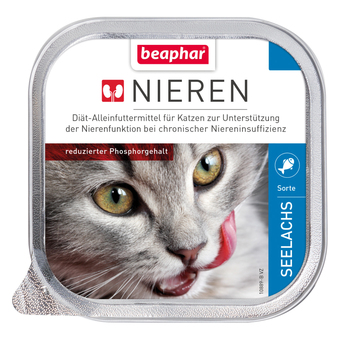 Zooplus 6x100g beaphar nierdieet koolvis kattenvoer aanbieding
