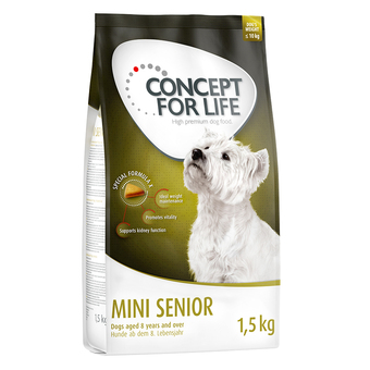 Zooplus Concept for life mini senior hondenvoer - 3 kg aanbieding