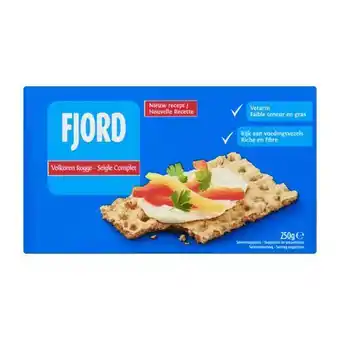 Coop Fjord knäckebröd volkoren rogge aanbieding