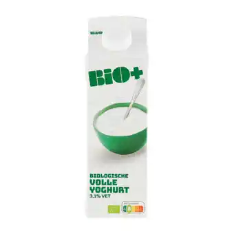 Coop Bio+ biologische volle yoghurt 3,1% vet aanbieding