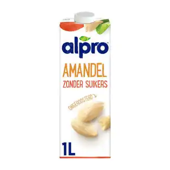 Coop Alpro amandeldrink ongeroosterd ongezoet aanbieding