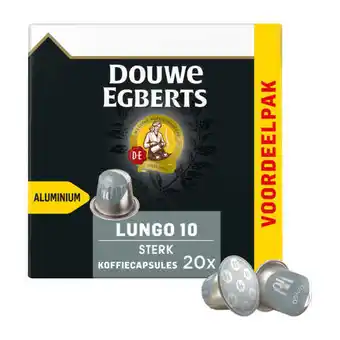 Coop Douwe egberts lungo sterk koffiecups aanbieding