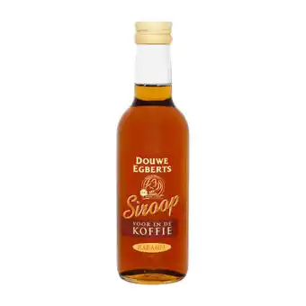 Coop Douwe egberts koffiesiroop karamel aanbieding