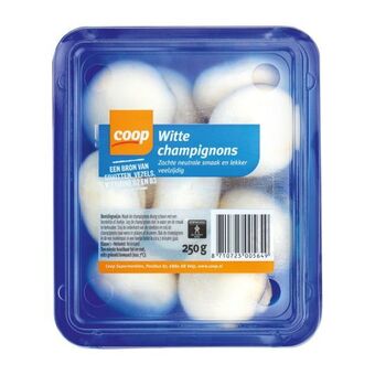 Coop Witte champignons aanbieding