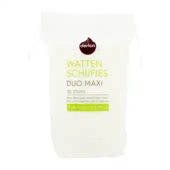 Coop Derlon wattenschijfjes maxi duo aanbieding