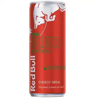 Coop Red bull energy drink watermeloen aanbieding