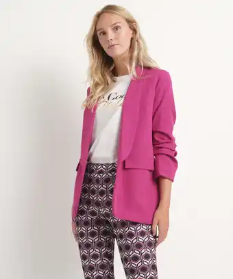 terStal Paarse blazer paars in maat aanbieding