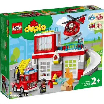 Top1Toys Lego duplo 10970 brandweerkazerne en helikoper aanbieding