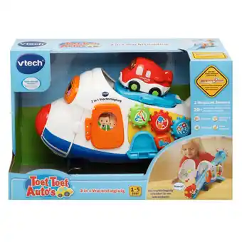 Top1Toys Vtech toet toet 2-in-1 vrachtvliegtuig aanbieding