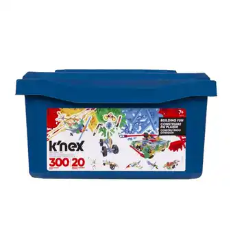 Top1Toys K'nex classics 300 stuks building set blue tub aanbieding