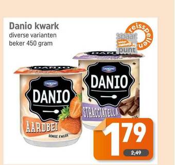 Dagwinkel Danio Kwark aanbieding