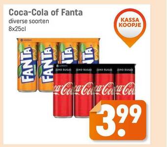 Lekker Makkelijk Coca-Cola Of Fanta aanbieding