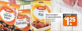 Lekker Makkelijk Silvo Kruiden- Of Specerijenmix 45 Gram aanbieding