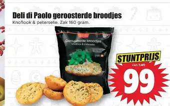 Dirk Del di paolo geroosterde broodjes aanbieding