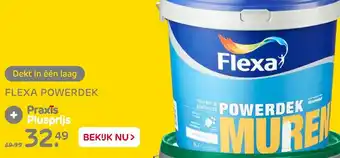 Praxis FLEXA Powerdek 10L aanbieding