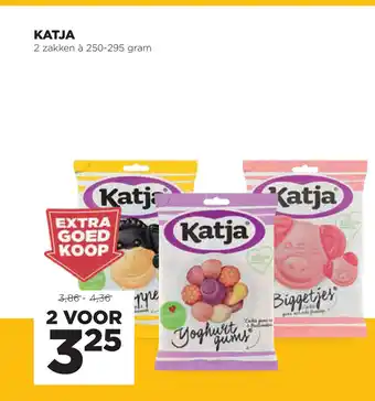 Jumbo Katja 2 zakken a 250-295 gram aanbieding