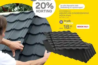 Praxis Aquaplan Dakbedekking Aqua-Pan aanbieding