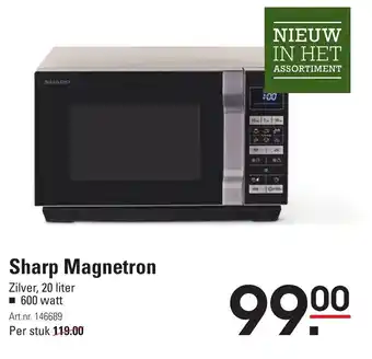 Sligro Sharp Magnetron aanbieding