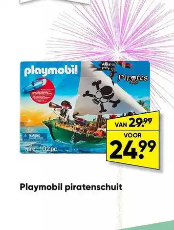 Big Bazar Playmobil piratenschuit aanbieding