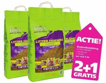 Ranzijn Bodembedekking litter friends aanbieding